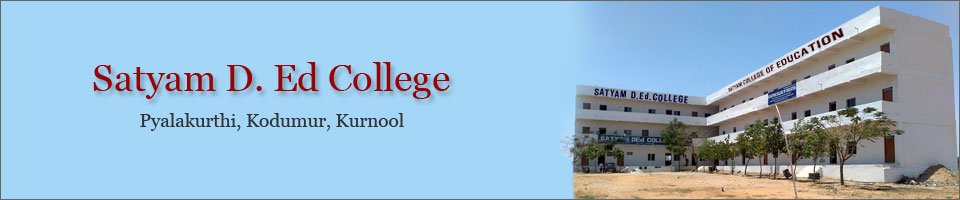 Satyam D.Ed. College